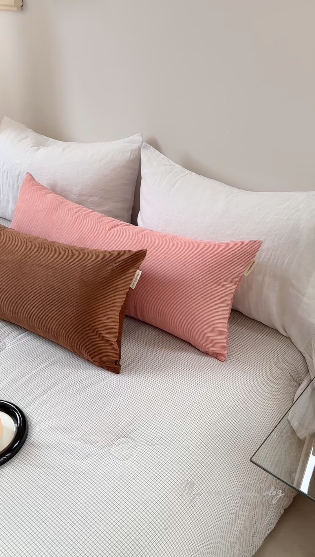 91家纺网 家纺一手货源 找家纺 （总）美茉家居 2025新款灯芯绒长枕