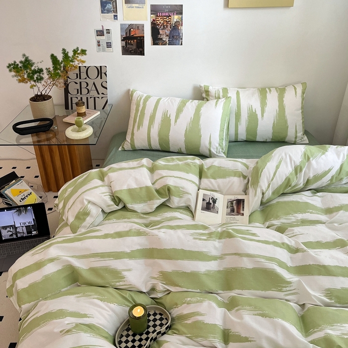 91家纺网 家纺一手货源 找家纺 吉象家纺 2025新款全棉印花四件套