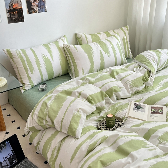 91家纺网 家纺一手货源 找家纺 吉象家纺 2025新款全棉印花四件套