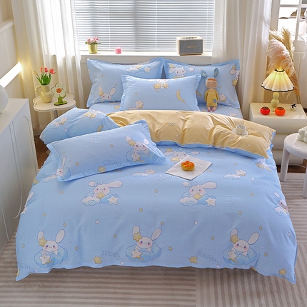 91家纺网 家纺一手货源 找家纺 （总）2025新款40s简欧全棉纯棉印花多规格系列四件套