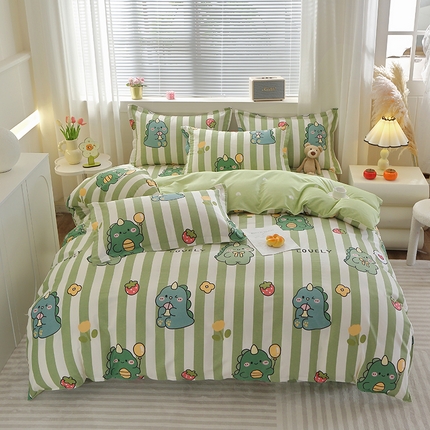 91家纺网 家纺一手货源 找家纺 （总）2025新款40s简欧全棉纯棉印花多规格系列四件套