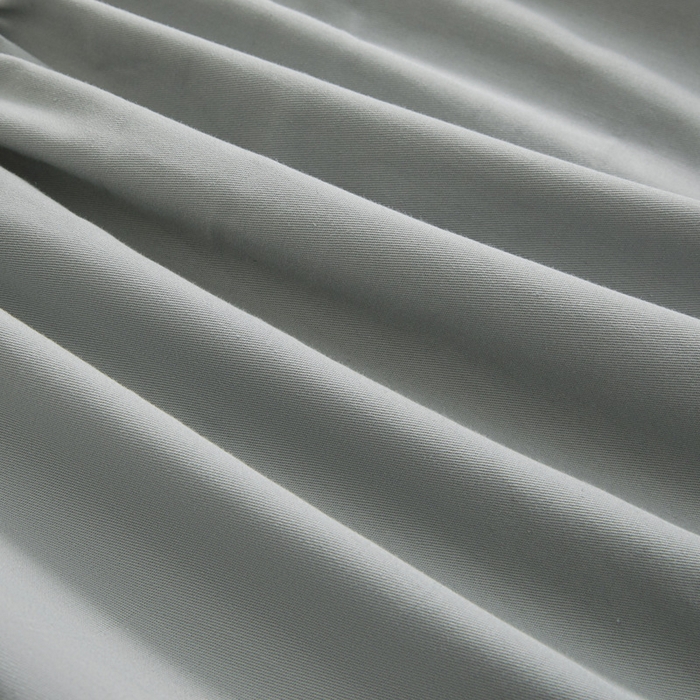 91家纺网 家纺一手货源 找家纺 优眠坊 2025新款全棉13372单床笠 大象灰