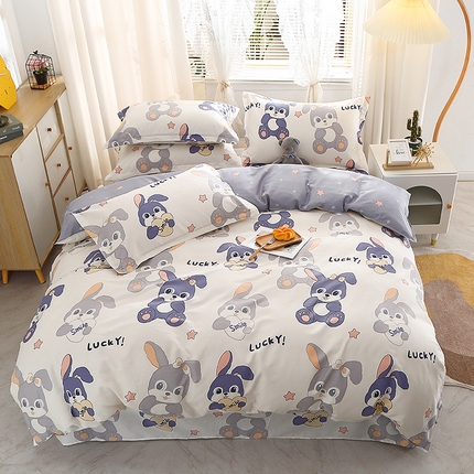 91家纺网 家纺一手货源 找家纺 （总）2025新款40s简欧全棉纯棉印花多规格系列四件套