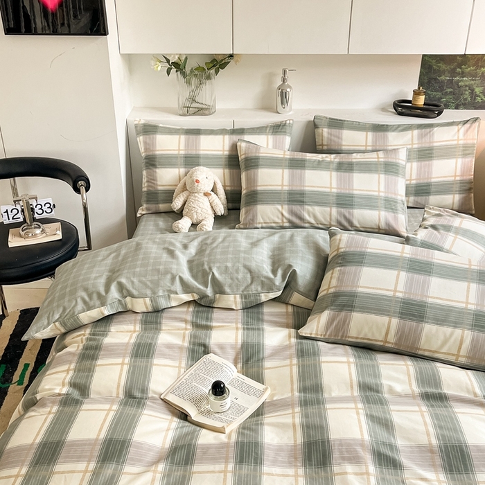 91家纺网 家纺一手货源 找家纺 吉象家纺 2025新款全棉印花四件套