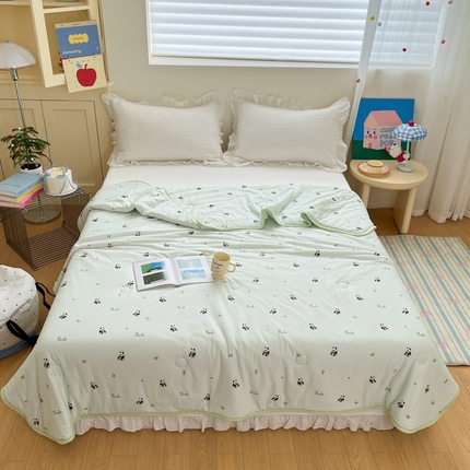 预言家纺 2024新款A类针织棉夏被