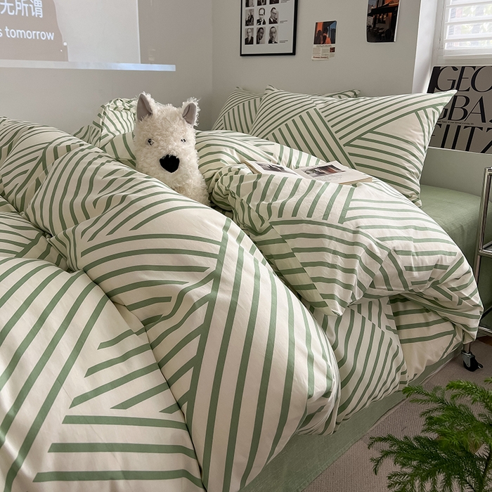 91家纺网 家纺一手货源 找家纺 （总）吉象家纺 2025新款全棉印花四件套