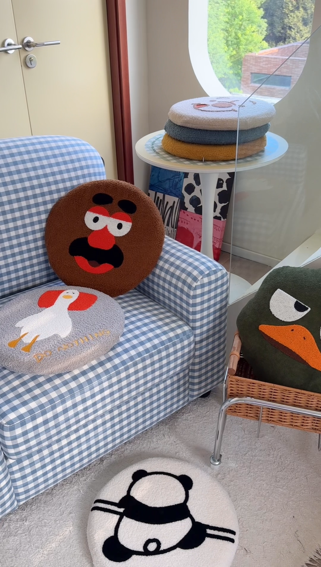 91家纺网 家纺一手货源 找家纺 （总）美茉家居 2025新款泰迪绒毛巾绣坐垫