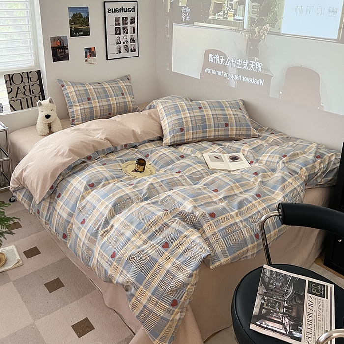 91家纺网 家纺一手货源 找家纺 吉象家纺 2025新款全棉印花四件套