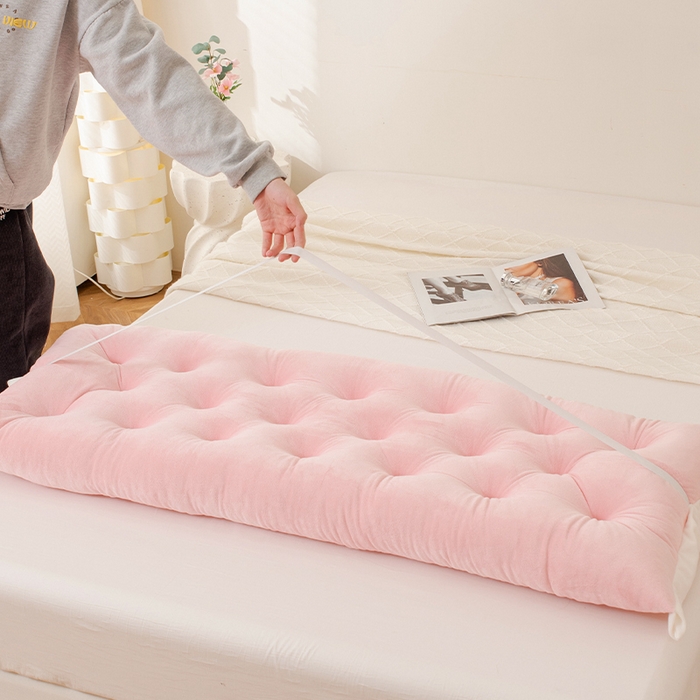 91家纺网 家纺一手货源 找家纺 碧尔家居 2025新款靠垫卧室床头床上靠枕防撞沙榻榻米护腰大靠背免拆洗小清新水晶绒