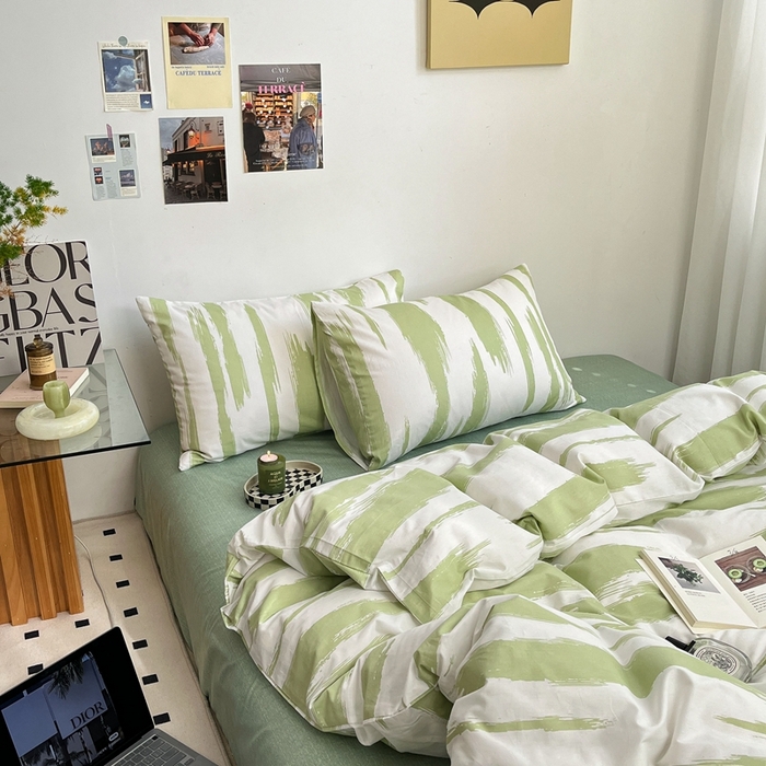 91家纺网 家纺一手货源 找家纺 吉象家纺 2025新款全棉印花四件套