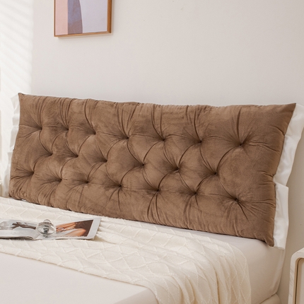 91家纺网 家纺一手货源 找家纺 碧尔家居 2025新款靠垫卧室床头床上靠枕防撞沙榻榻米护腰大靠背免拆洗小清新水晶绒