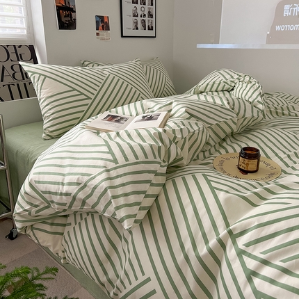 91家纺网 家纺一手货源 找家纺 （总）吉象家纺 2025新款全棉印花四件套