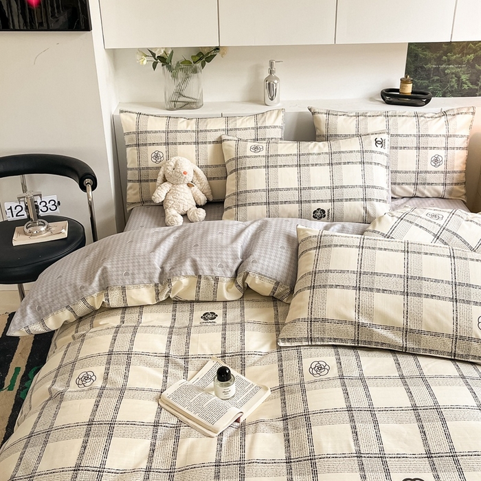 91家纺网 家纺一手货源 找家纺 吉象家纺 2025新款全棉印花四件套