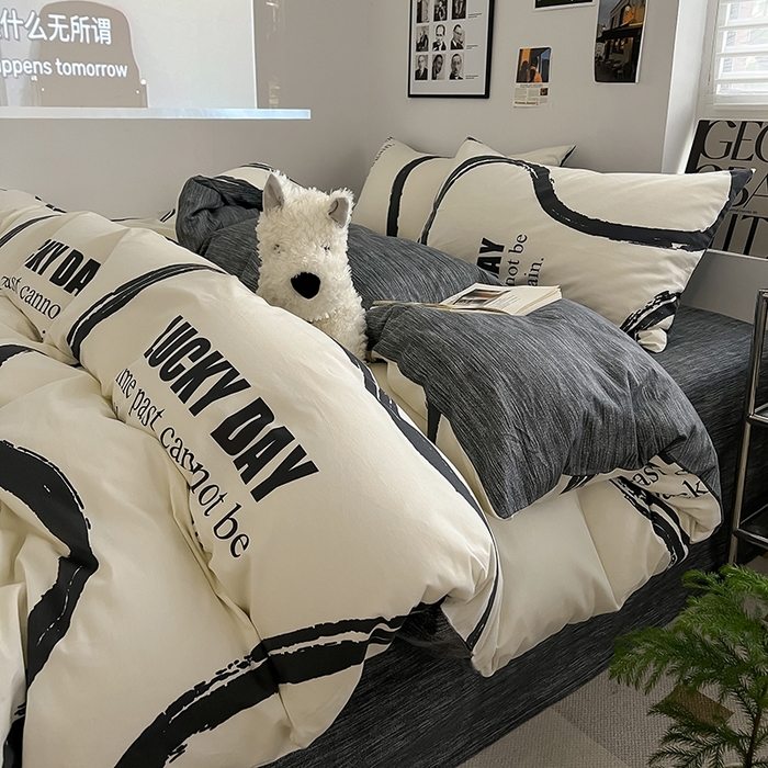 91家纺网 家纺一手货源 找家纺 吉象家纺 2025新款全棉印花四件套