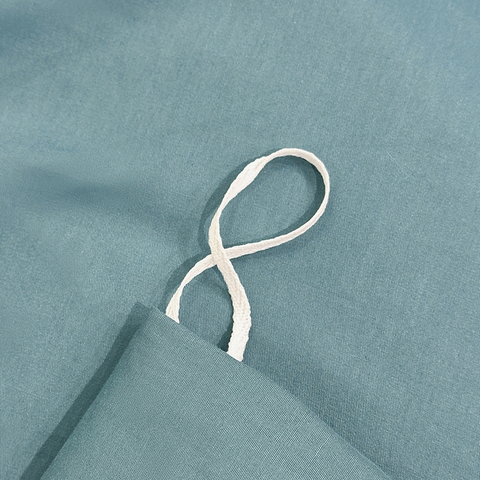 91家纺网 家纺一手货源 找家纺 2025新款13374全棉母婴级贝壳绣宽边枕套纯色刺绣三角针四件套全棉贡缎新疆长绒字母款 贝壳绣-摩卡绿