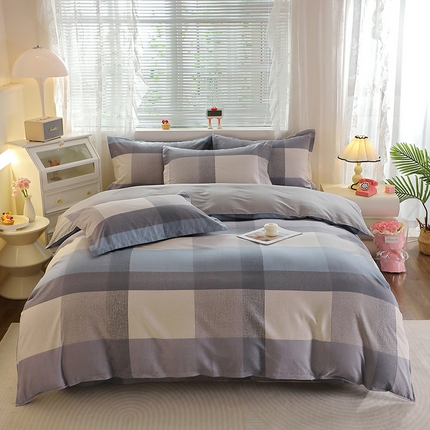 91家纺网 家纺一手货源 找家纺 （总）2025新款40s简欧全棉纯棉印花多规格系列四件套