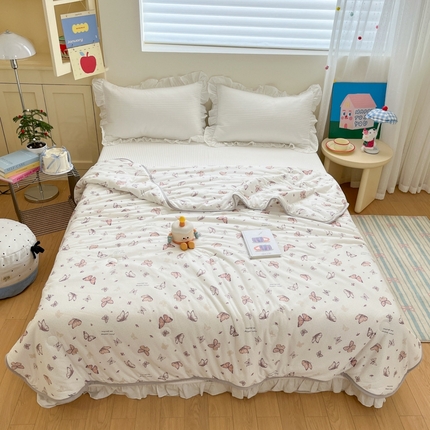 91家纺网 家纺一手货源 找家纺 （总）预言家纺 2024新款A类针织棉夏被