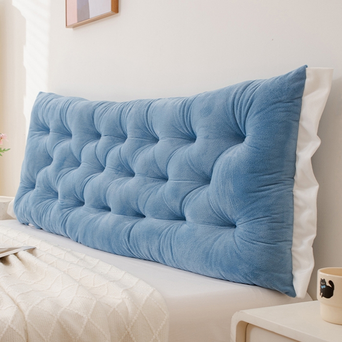 91家纺网 家纺一手货源 找家纺 碧尔家居 2025新款靠垫卧室床头床上靠枕防撞沙榻榻米护腰大靠背免拆洗小清新水晶绒