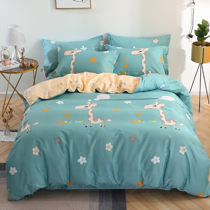 91家纺网 家纺一手货源 找家纺 （总）2025新款40s简欧全棉纯棉印花多规格系列四件套