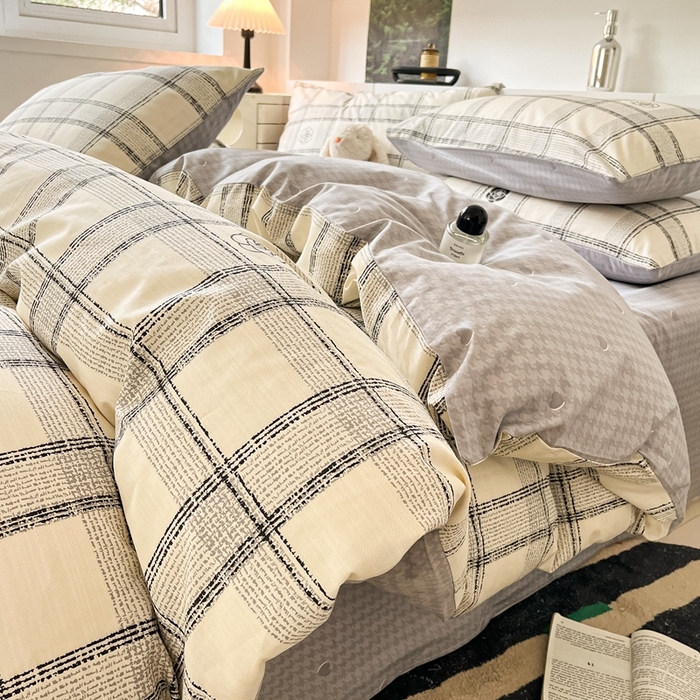 91家纺网 家纺一手货源 找家纺 吉象家纺 2025新款全棉印花四件套