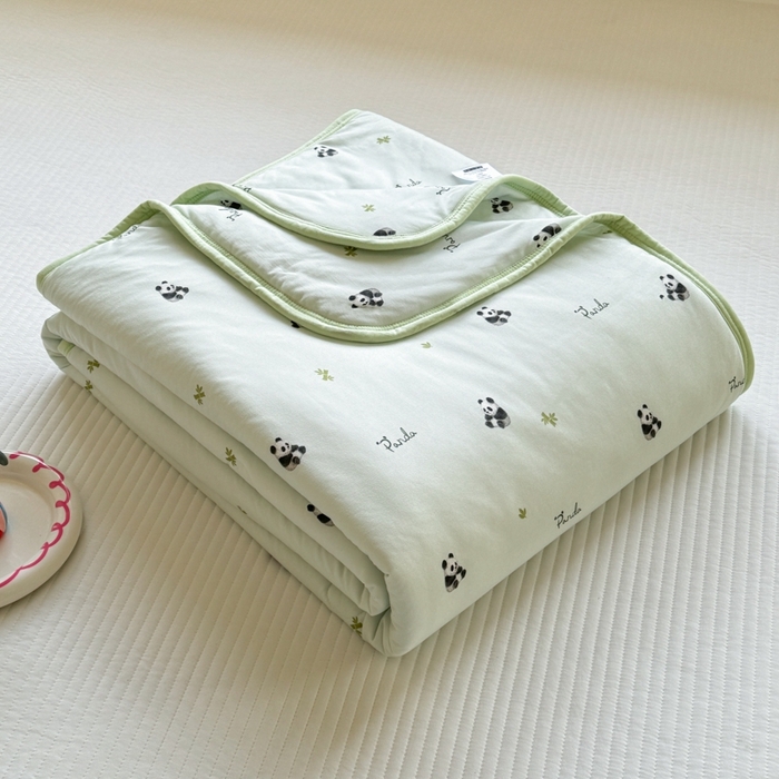 91家纺网 家纺一手货源 找家纺 预言家纺 2024新款A类针织棉夏被