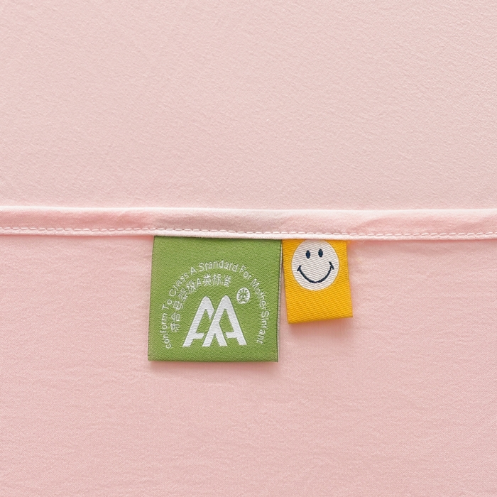 91家纺网 家纺一手货源 找家纺 牛魔王家居 2025新款糯糯棉床单枕套纯色单床单 樱花粉