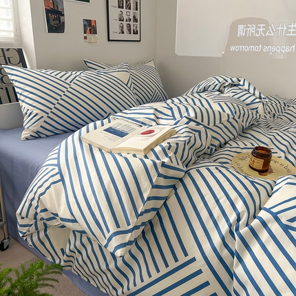 吉象家纺 2025新款全棉印花四件套