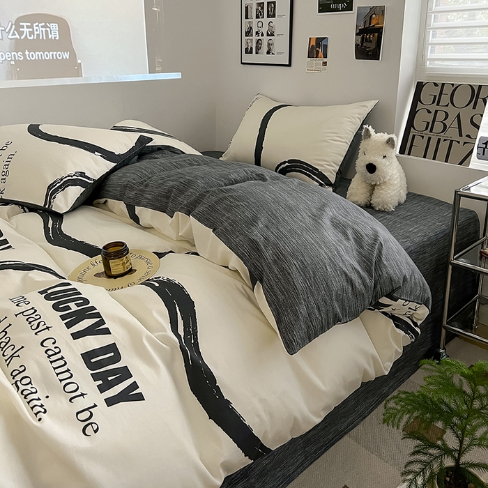 91家纺网 家纺一手货源 找家纺 吉象家纺 2025新款全棉印花四件套