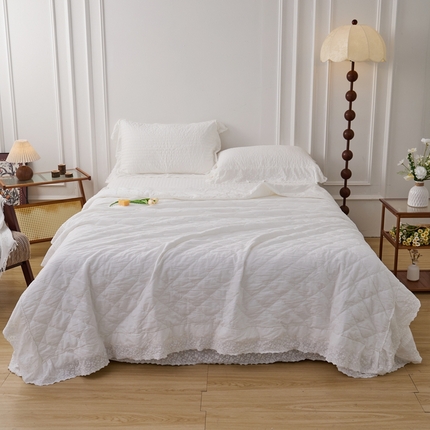 91家纺网 家纺一手货源 找家纺 （总）上喜 2025新款韩国砂洗床盖+多功能夏被