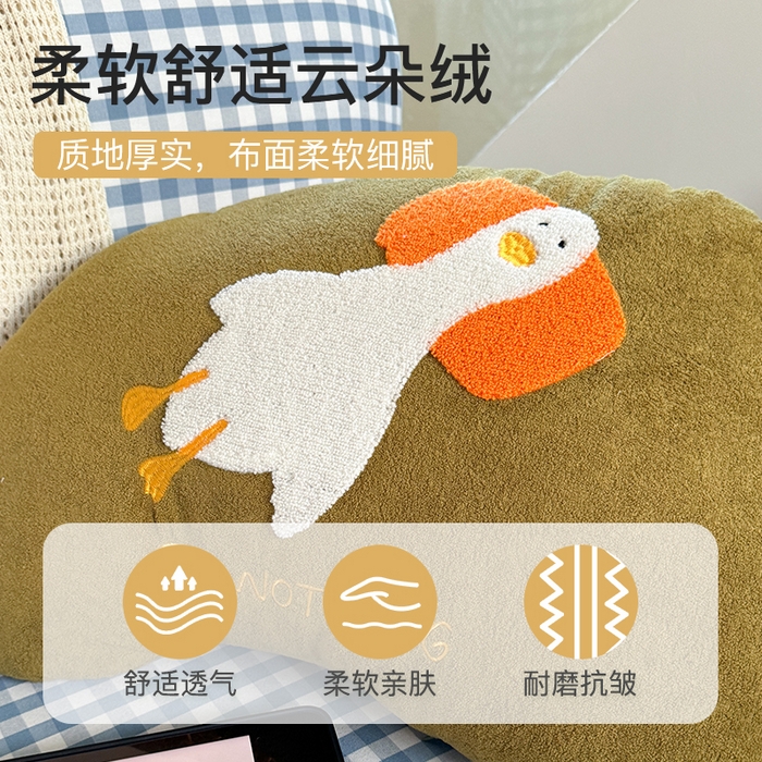 91家纺网 家纺一手货源 找家纺 （总）美茉家居 2025新款云朵绒异形抱枕