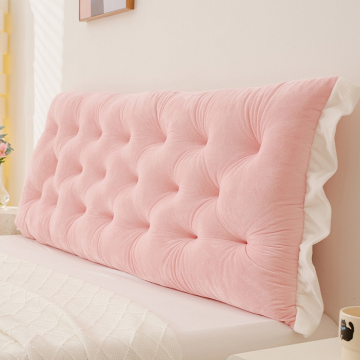 91家纺网 家纺一手货源 找家纺 碧尔家居 2025新款靠垫卧室床头床上靠枕防撞沙榻榻米护腰大靠背免拆洗小清新水晶绒