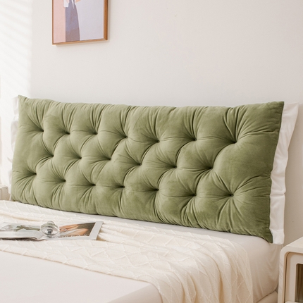 碧尔家居 2025新款靠垫卧室床头床上靠枕防撞沙榻榻米护腰大靠背免拆洗小清新水晶绒