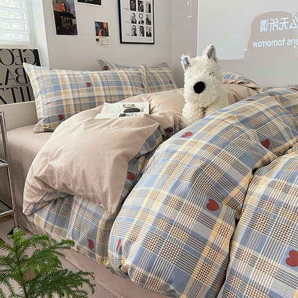 91家纺网 家纺一手货源 找家纺 吉象家纺 2025新款全棉印花四件套