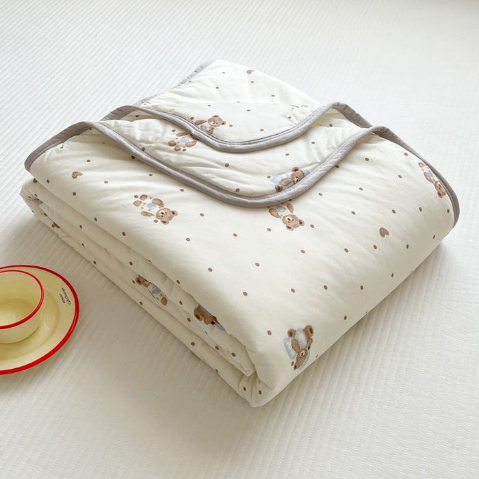 91家纺网 家纺一手货源 找家纺 预言家纺 2024新款A类针织棉夏被