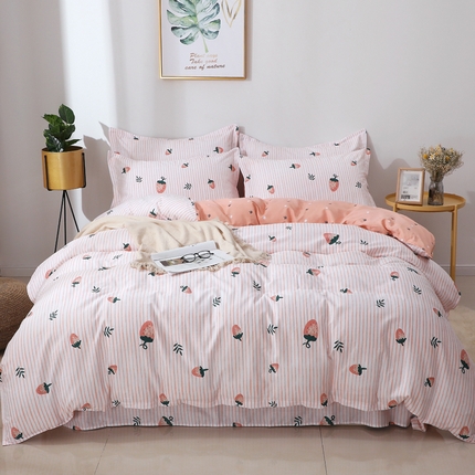 91家纺网 家纺一手货源 找家纺 （总）2025新款40s简欧全棉纯棉印花多规格系列四件套