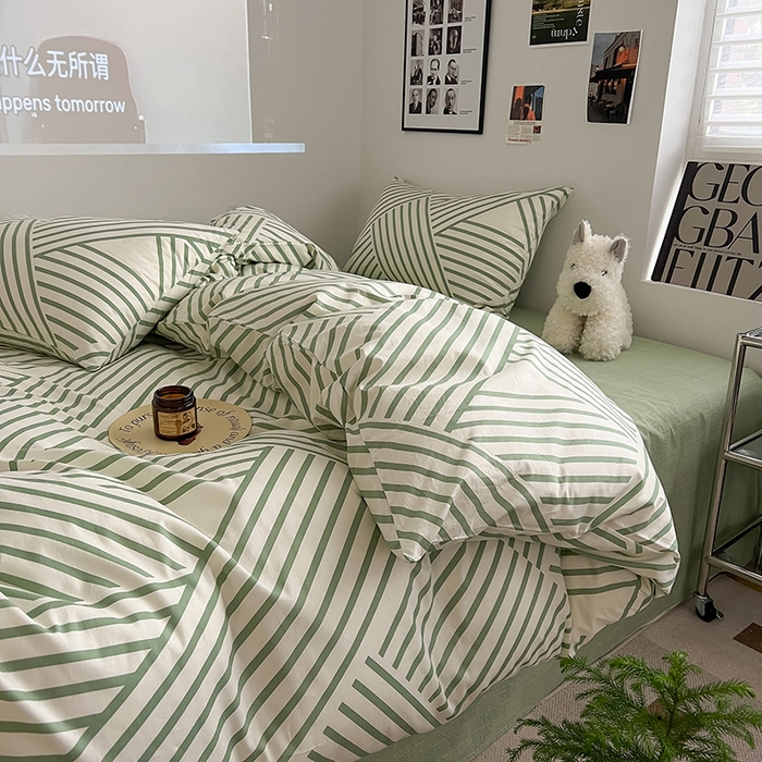 91家纺网 家纺一手货源 找家纺 （总）吉象家纺 2025新款全棉印花四件套