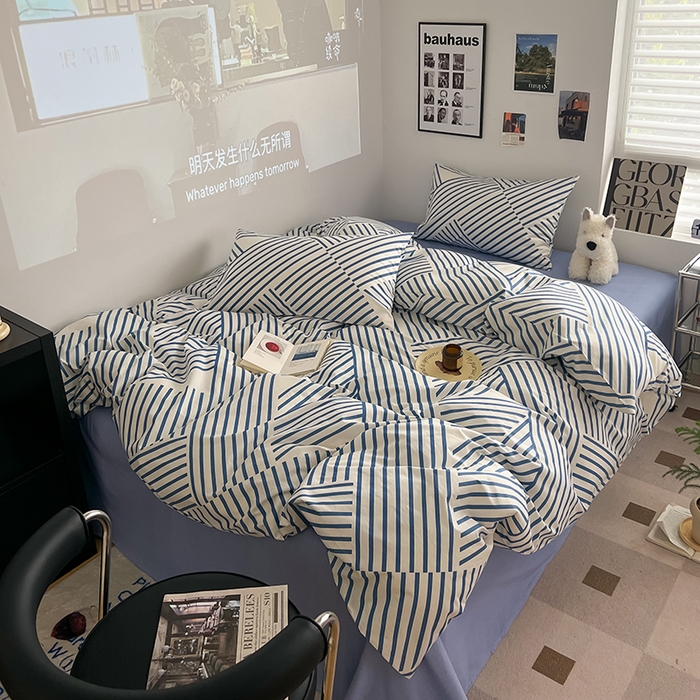 91家纺网 家纺一手货源 找家纺 吉象家纺 2025新款全棉印花四件套