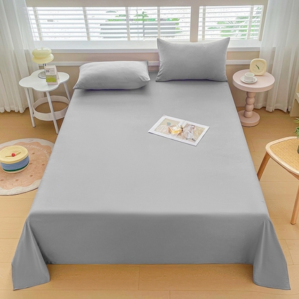 91家纺网 家纺一手货源 找家纺 （总）牛魔王家居 2025新款糯糯棉床单枕套纯色单床单