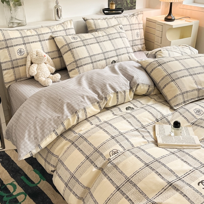 91家纺网 家纺一手货源 找家纺 吉象家纺 2025新款全棉印花四件套