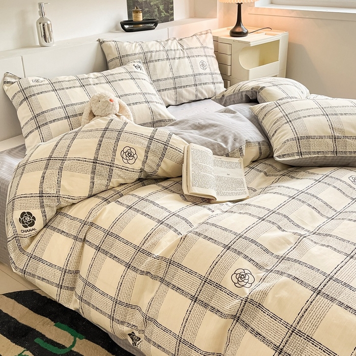 91家纺网 家纺一手货源 找家纺 吉象家纺 2025新款全棉印花四件套