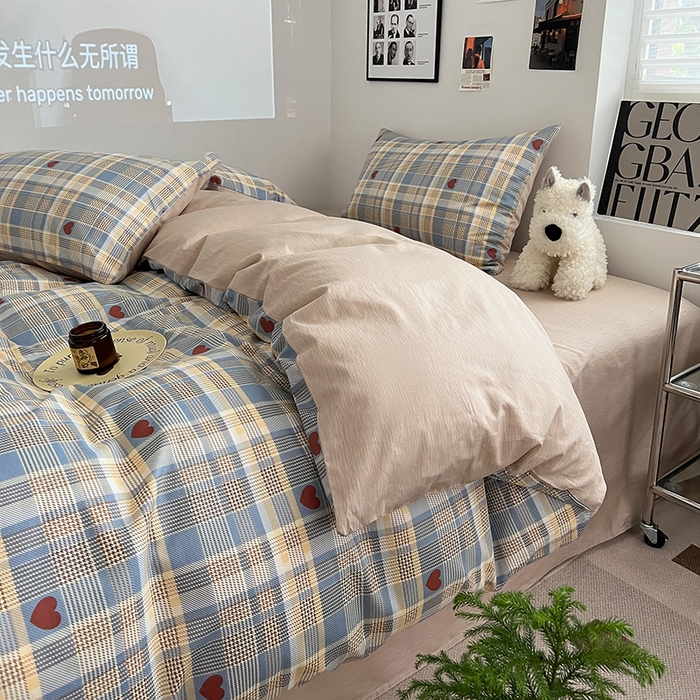 91家纺网 家纺一手货源 找家纺 吉象家纺 2025新款全棉印花四件套