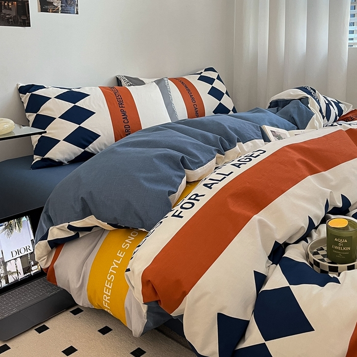 91家纺网 家纺一手货源 找家纺 吉象家纺 2025新款全棉印花四件套