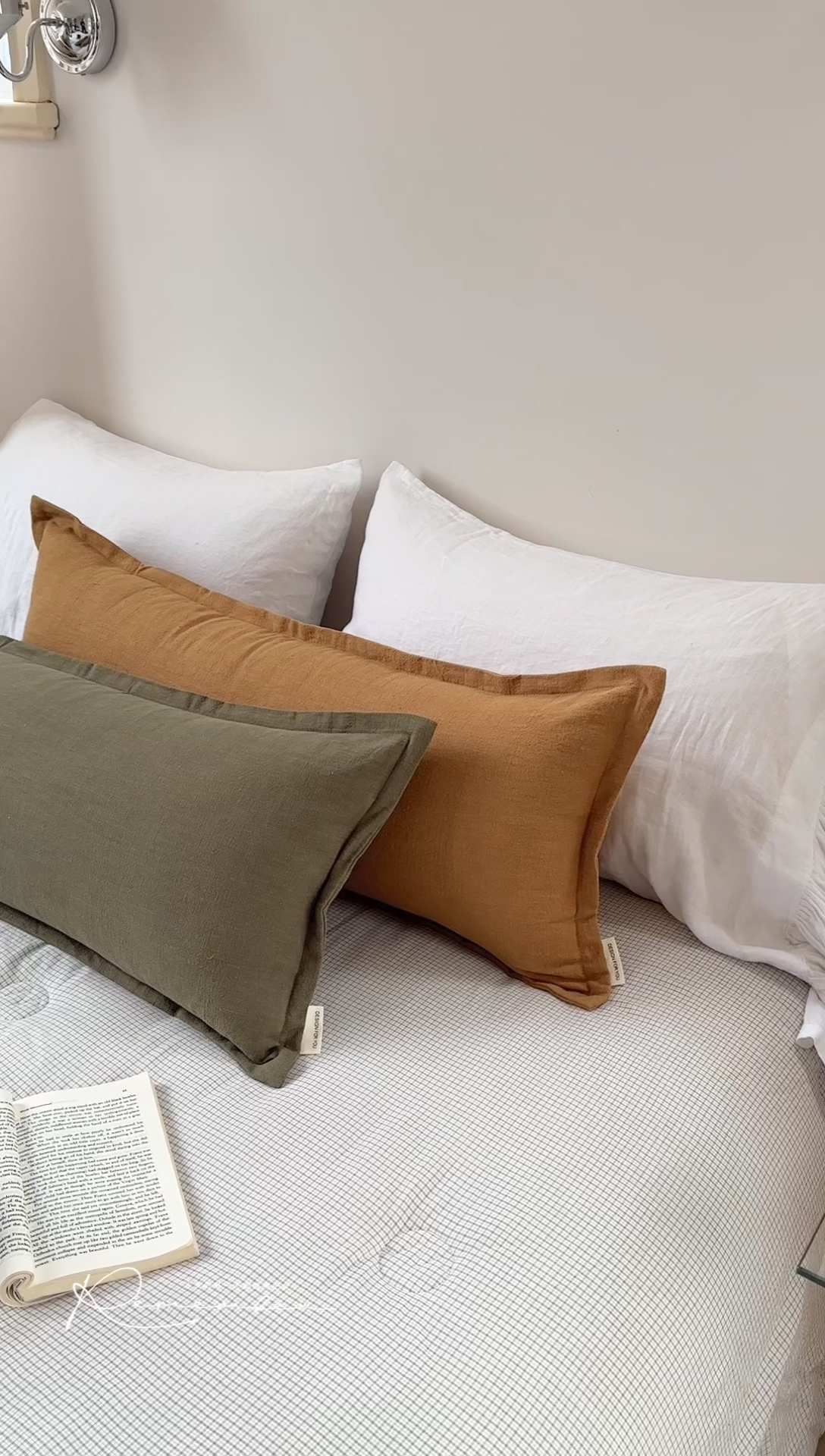 91家纺网 家纺一手货源 找家纺 （总）美茉家居 2025新款棉麻宽边长枕