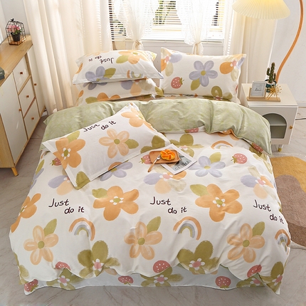 91家纺网 家纺一手货源 找家纺 （总）2025新款40s简欧全棉纯棉印花多规格系列四件套