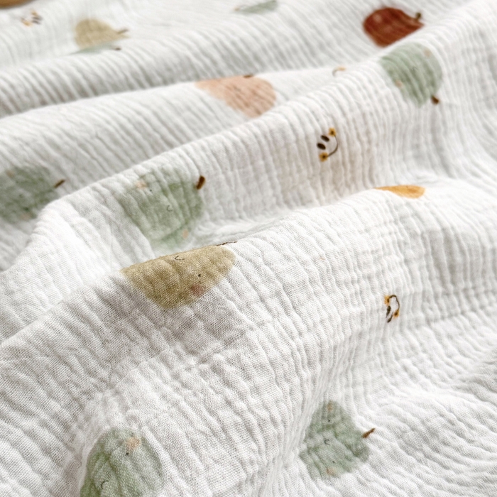 91家纺网 家纺一手货源 找家纺 BOSS 2025新款全棉纯棉皱皱纱儿童盖毯夏被  幼儿园夏被夏凉被空调被