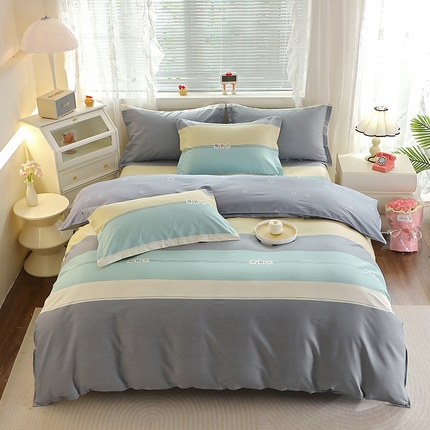 91家纺网 家纺一手货源 找家纺 （总）2025新款40s简欧全棉纯棉印花多规格系列四件套