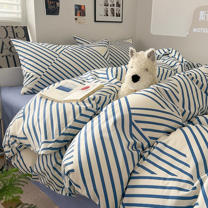 91家纺网 家纺一手货源 找家纺 吉象家纺 2025新款全棉印花四件套