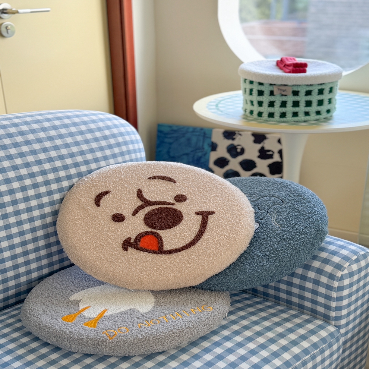 91家纺网 家纺一手货源 找家纺 （总）美茉家居 2025新款泰迪绒毛巾绣坐垫