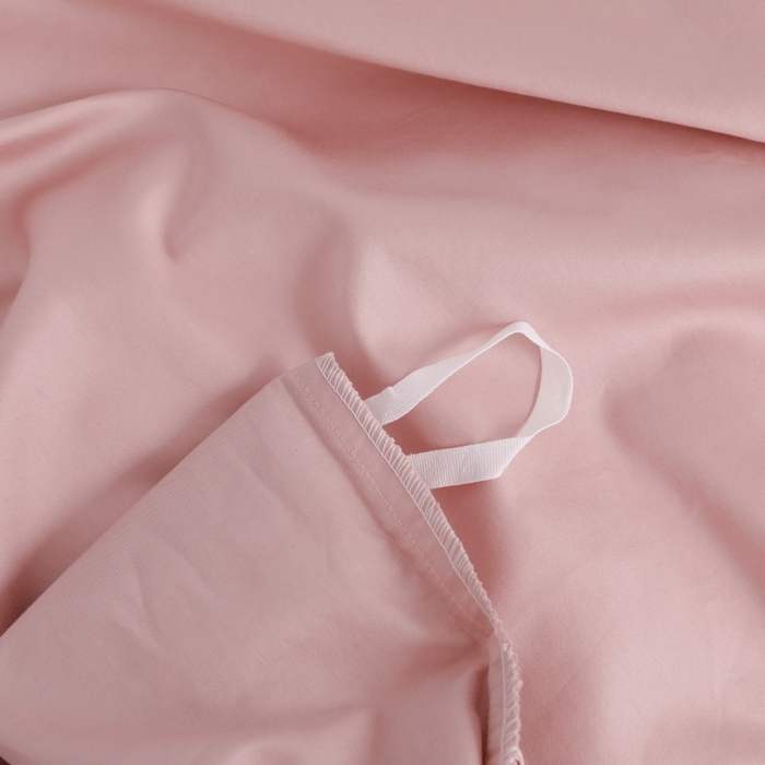 91家纺网 家纺一手货源 找家纺 优姿家纺2025新品高端加密全棉100支绣花宽边四件套 奢侈生活-粉色