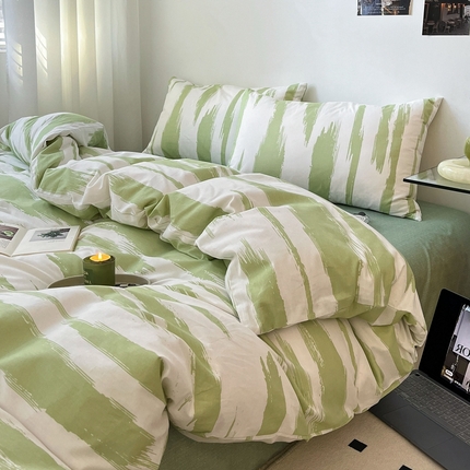 吉象家纺 2025新款全棉印花四件套